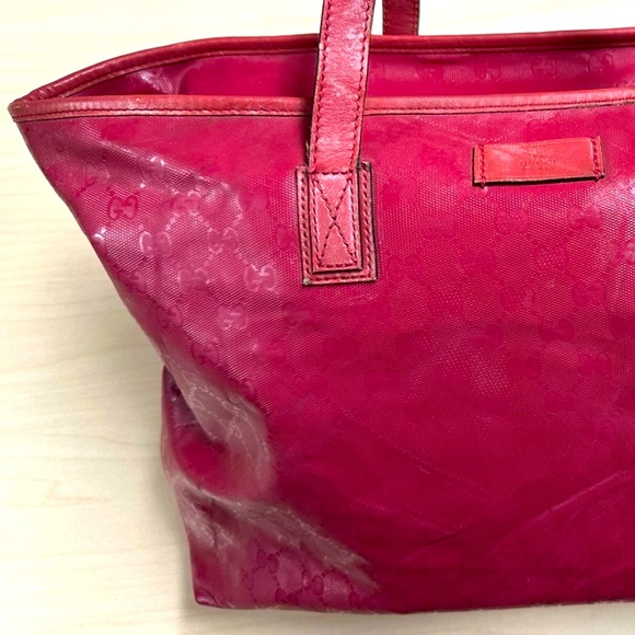 WOW - Poshmark - Authentic Gucci Leather GG Tote = OVER 20” L = It Is HUGE!! - Picture 15 of 16